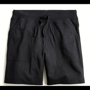 J Crew Double-knit lounge short / Black / NWT